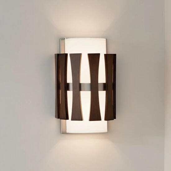 Top 10 π Kichler Lighting Cirus Collection 2-light Auburn Stained Finish Wall Sconce π 6 Top 10 π Kichler Lighting Cirus Collection 2-light Auburn Stained Finish Wall Sconce π - Image 4