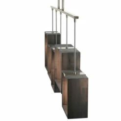 Discount 👍 Kichler Lighting Industrial Frames Collection 5-light Classic Pewter Linear Chandelier 🥰 -Kichler Lighting Shop unnamed file 743