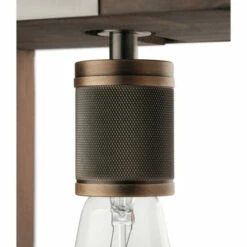 Discount 👍 Kichler Lighting Industrial Frames Collection 5-light Classic Pewter Linear Chandelier 🥰 -Kichler Lighting Shop unnamed file 744