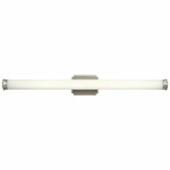 New 🥰 Kichler Lighting Cambria Collection 38-inch Nickel LED Bath Light 😍