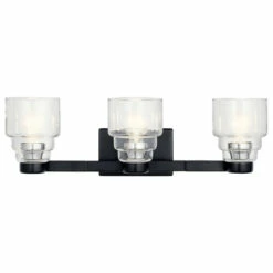 Deals 🌟 Kichler Lighting Vionnet 3-Light Vanity Light Black ⌛ -Kichler Lighting Shop unnamed file 7465