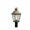 Discount ⭐ Kichler Lighting Mount Vernon Collection 1-light Olde Bronze Outdoor Post Lantern 👏