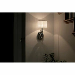 Promo 🌟 Kichler Lighting Parker Point Collection 1-light Chrome Wall Sconce ❤️ -Kichler Lighting Shop unnamed file 7499