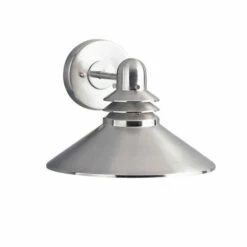 Deals ⌛ Kichler Lighting Grenoble Collection 1-light Brushed Nickel Indoor/Outdoor Wall Sconce ⌛