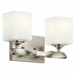 Best Pirce π Kichler Lighting Marette 2-Light Vanity Light Brushed Nickel β