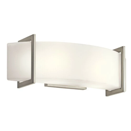 Cheap β€οΈ Kichler Lighting Crescent View Collection 2-light Brushed Nickel Bath/Vanity Light π 3 Cheap β€οΈ Kichler Lighting Crescent View Collection 2-light Brushed Nickel Bath/Vanity Light π
