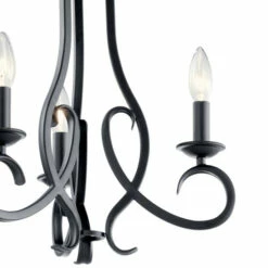 Discount ✨ Kichler Lighting Ania 3-Light Semi Flush Chandelier Black 🥰 -Kichler Lighting Shop unnamed file 7550
