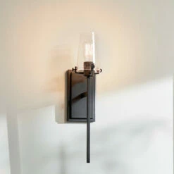 Best Sale 🤩 Kichler Lighting Alton 1-Light Wall Sconce Black 🔔 -Kichler Lighting Shop unnamed file 7565