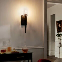 Best Sale 🤩 Kichler Lighting Alton 1-Light Wall Sconce Black 🔔 -Kichler Lighting Shop unnamed file 7566