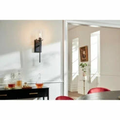 Best Sale 🤩 Kichler Lighting Alton 1-Light Wall Sconce Black 🔔 -Kichler Lighting Shop unnamed file 7568