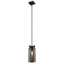 Flash Sale 😀 Kichler Lighting Ridgewood 1-Light Mini Pendant Textured Black 😀 -Kichler Lighting Shop unnamed file 757