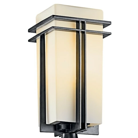 Deals π Kichler Lighting Tremillo Collection 1-light Black Outdoor Post Lantern π 4 Deals π Kichler Lighting Tremillo Collection 1-light Black Outdoor Post Lantern π - Image 2