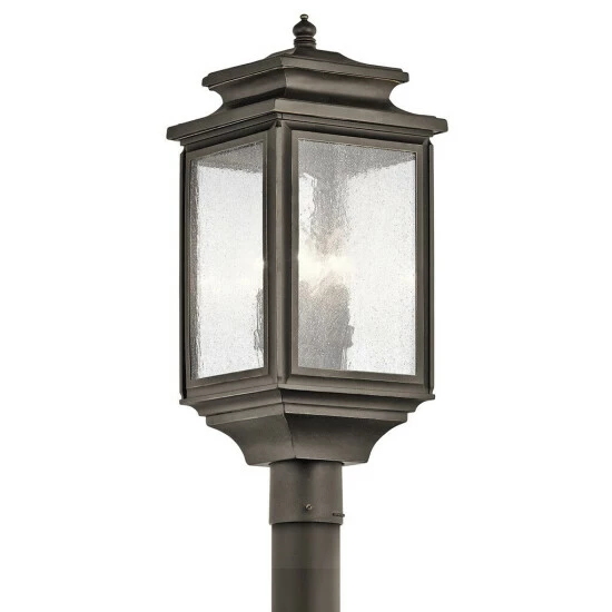 New π Kichler Lighting Wiscombe Park Collection 4-light Olde Bronze Outdoor Post Mount π₯ 3 New π Kichler Lighting Wiscombe Park Collection 4-light Olde Bronze Outdoor Post Mount π₯