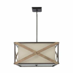 Deals 🎉 Kichler Lighting Cahoon Collection 4-light Anvil Iron Pendant/Semi Flush Mount 🧨 -Kichler Lighting Shop unnamed file 7597