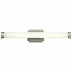 Top 10 🥰 Kichler Lighting Cambria Collection 26-inch Nickel LED Bath Light ✔️