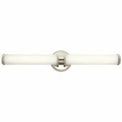Cheap 🔔 Kichler Lighting Indeco Collection 27-inch Nickel LED Bath Light 💯