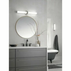 Cheap 🔔 Kichler Lighting Indeco Collection 27-inch Nickel LED Bath Light 💯 -Kichler Lighting Shop unnamed file 7645