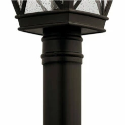 Outlet 🔥 Kichler Lighting Tangier Collection 1-light Olde Bronze Outdoor Post Mount 😀 -Kichler Lighting Shop unnamed file 7649