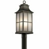 Hot Sale 🛒 Kichler Lighting Pallerton Way Collection 1-light Olde Bronze Outdoor Post Mount ⌛ -Kichler Lighting Shop unnamed file 7653