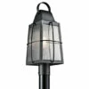 Promo ⌛ Kichler Lighting Tolerand Collection 1-light Textured Black Outdoor Post Mount 💯 -Kichler Lighting Shop unnamed file 7674