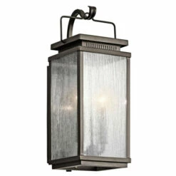 Best reviews of 🛒 Kichler Lighting Manningham Collection 2-light Olde Bronze Outdoor Wall Sconce ⌛
