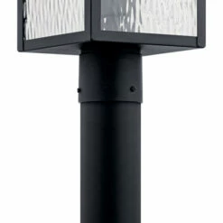 Promo ❤️ Kichler Lighting Capanna Collection 1-light Textured Black Outdoor Post Mount 🧨 -Kichler Lighting Shop unnamed file 7687