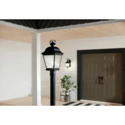 Best Pirce ⌛ Kichler Lighting Mount Vernon Collection 1-light Black Outdoor Post Lantern 🎉 -Kichler Lighting Shop unnamed file 7695