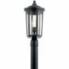 Discount ❤️ Kichler Lighting Kichler Fairfield 19.25 Inch 1 Light Post Light In Black 😉 -Kichler Lighting Shop unnamed file 7726
