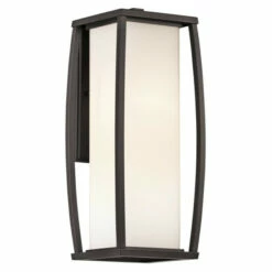 Top 10 🌟 Kichler Lighting Bowen Collection 2-light Architectural Bronze Outdoor Wall Sconce 😍