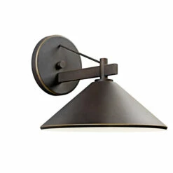 Flash Sale 🎉 Kichler Lighting Ripley Collection 1-light Olde Bronze Outdoor Wall Lantern 🎉