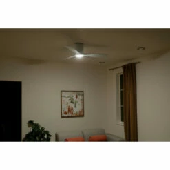 Flash Sale ⭐ Kichler Lighting Volos 54 Inch Integrated LED Indoor Matte White Flush Mount Ceiling Fan 🎁 -Kichler Lighting Shop unnamed file 7777