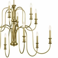 Coupon 🎁 Kichler Lighting Karthe 42 Inch 12-Light Chandelier Natural Brass ✔️ -Kichler Lighting Shop unnamed file 783