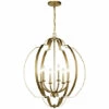 Promo 🌟 Kichler Lighting Voleta 6-Light Foyer Chandelier Natural Brass ❤️ -Kichler Lighting Shop unnamed file 819