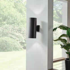 Deals 🎉 Kichler Lighting 2-light Black Indoor/Outdoor Wall Sconce 👏 -Kichler Lighting Shop unnamed file 82