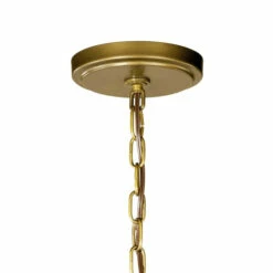 Promo 🌟 Kichler Lighting Voleta 6-Light Foyer Chandelier Natural Brass ❤️ -Kichler Lighting Shop unnamed file 821