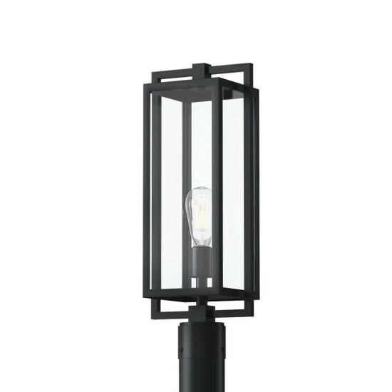 Best Pirce βοΈ Kichler Lighting Kichler Goson 20 Inch 1 Light Post Light With Clear Glass In Black π 3 Best Pirce βοΈ Kichler Lighting Kichler Goson 20 Inch 1 Light Post Light With Clear Glass In Black π