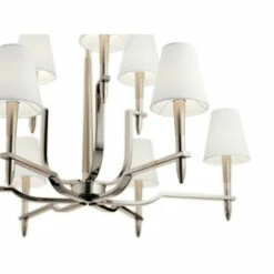 Discount ✔️ Kichler Lighting Kichler Kinsey Polished Nickel Chandelier 🎁 -Kichler Lighting Shop unnamed file 888