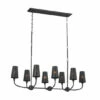 Promo 🌟 Kichler Lighting Adeena 47.25-in 8-Light Black Linear Chandelier - 47.25 💯 -Kichler Lighting Shop unnamed file 896