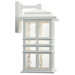 Hot Sale 😍 Kichler Lighting Kichler Beacon Square 1-light White Outdoor Wall Sconce 😉 -Kichler Lighting Shop unnamed file 942