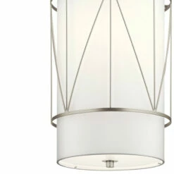 Coupon 🥰 Kichler Lighting Birkleigh 1-Light Pendant Satin Nickel ⭐ -Kichler Lighting Shop unnamed file 975