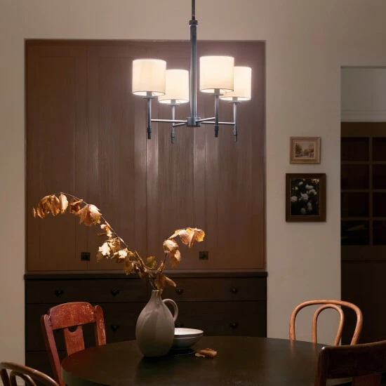 Brand new π Kichler Lighting Ali 4-Light Black Mini Chandelier - 20 π 7 Brand new π Kichler Lighting Ali 4-Light Black Mini Chandelier - 20 π - Image 5