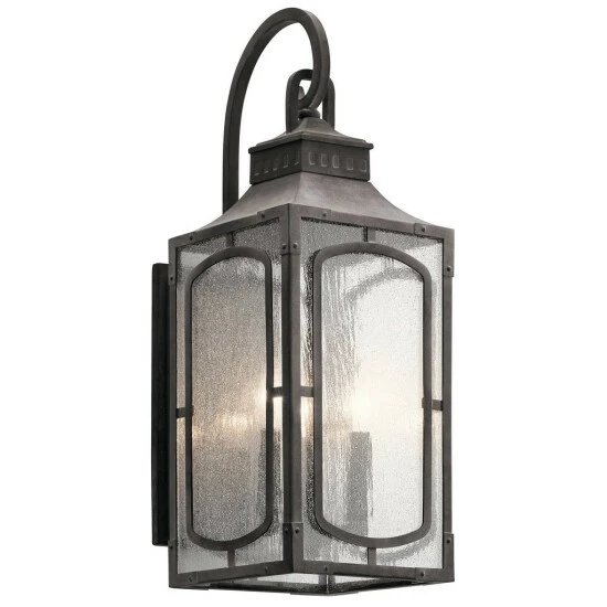 Brand new β¨ Kichler Lighting Bay Village Collection 3-light Weathered Zinc Outdoor Wall Lantern π 3 Brand new β¨ Kichler Lighting Bay Village Collection 3-light Weathered Zinc Outdoor Wall Lantern π