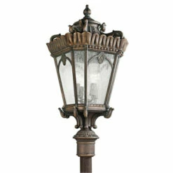 Promo 🤩 Kichler Lighting Tournai Collection 4-light Londonderry Outdoor Post Mount 👏 -Kichler Lighting Shop unnamed file 988